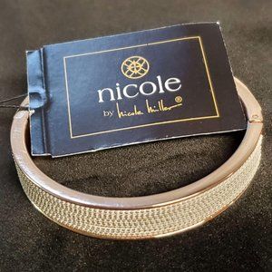 Nicole Miller Click/Lock Bangle Bracelet